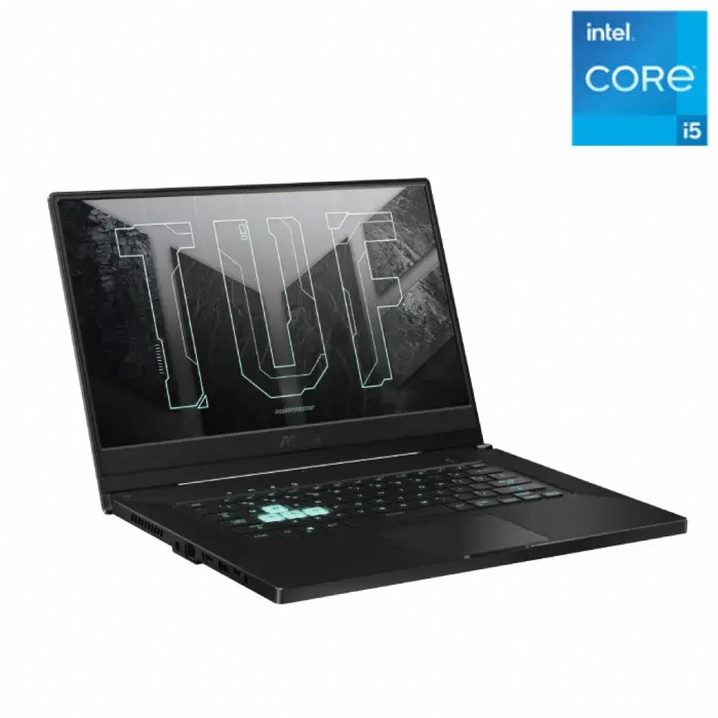 ASUS TUF Dash FX516PC-HN558T Laptop With 15.6-Inch Display, Core i5-11300H Processor/8GB RAM/512GB SSD/4GB NVIDIA GeForce RTX 3050 Graphics/Win10 Home/Backlit-Eng-Arb-KB English/Arabic Eclipse Gray ASUS TUF Dash FX516PC-HN558T Laptop With 15.6-Inch Display, Core i5-11300H Processor/8GB RAM/512GB SSD/4GB NVIDIA GeForce RTX 3050 Graphics/Win10 Home/Backlit-Eng-Arb-KB English/Arabic Eclipse Gray