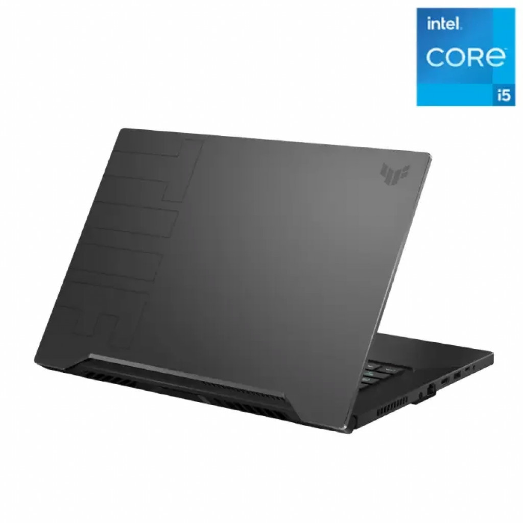 ASUS TUF Dash FX516PC-HN558T Laptop With 15.6-Inch Display, Core i5-11300H Processor/8GB RAM/512GB SSD/4GB NVIDIA GeForce RTX 3050 Graphics/Win10 Home/Backlit-Eng-Arb-KB English/Arabic Eclipse Gray ASUS TUF Dash FX516PC-HN558T Laptop With 15.6-Inch Display, Core i5-11300H Processor/8GB RAM/512GB SSD/4GB NVIDIA GeForce RTX 3050 Graphics/Win10 Home/Backlit-Eng-Arb-KB English/Arabic Eclipse Gray