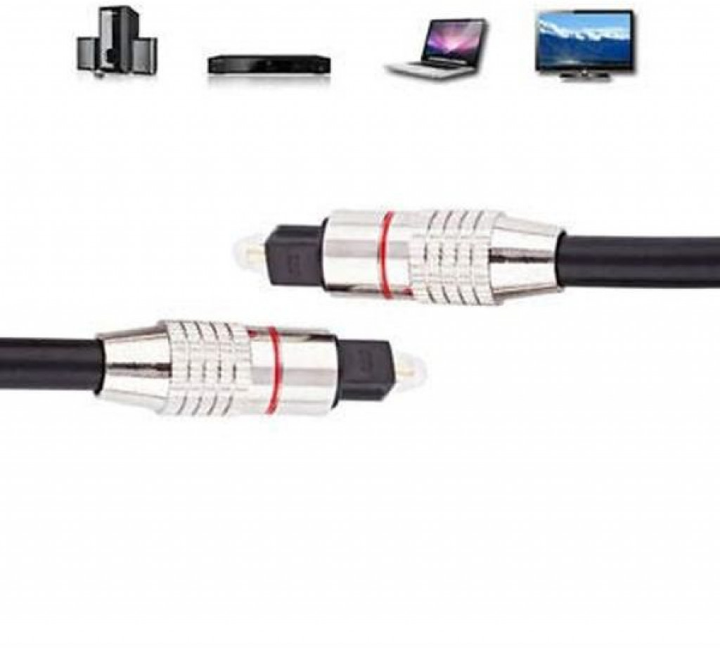 Digital Audio Optical Fiber Cable 1.5M Optic Toslink Male to Male Silver Optical Cables Digital Audio Optical Fiber Cable 1.5M Optic Toslink Male to Male Silver Optical Cables