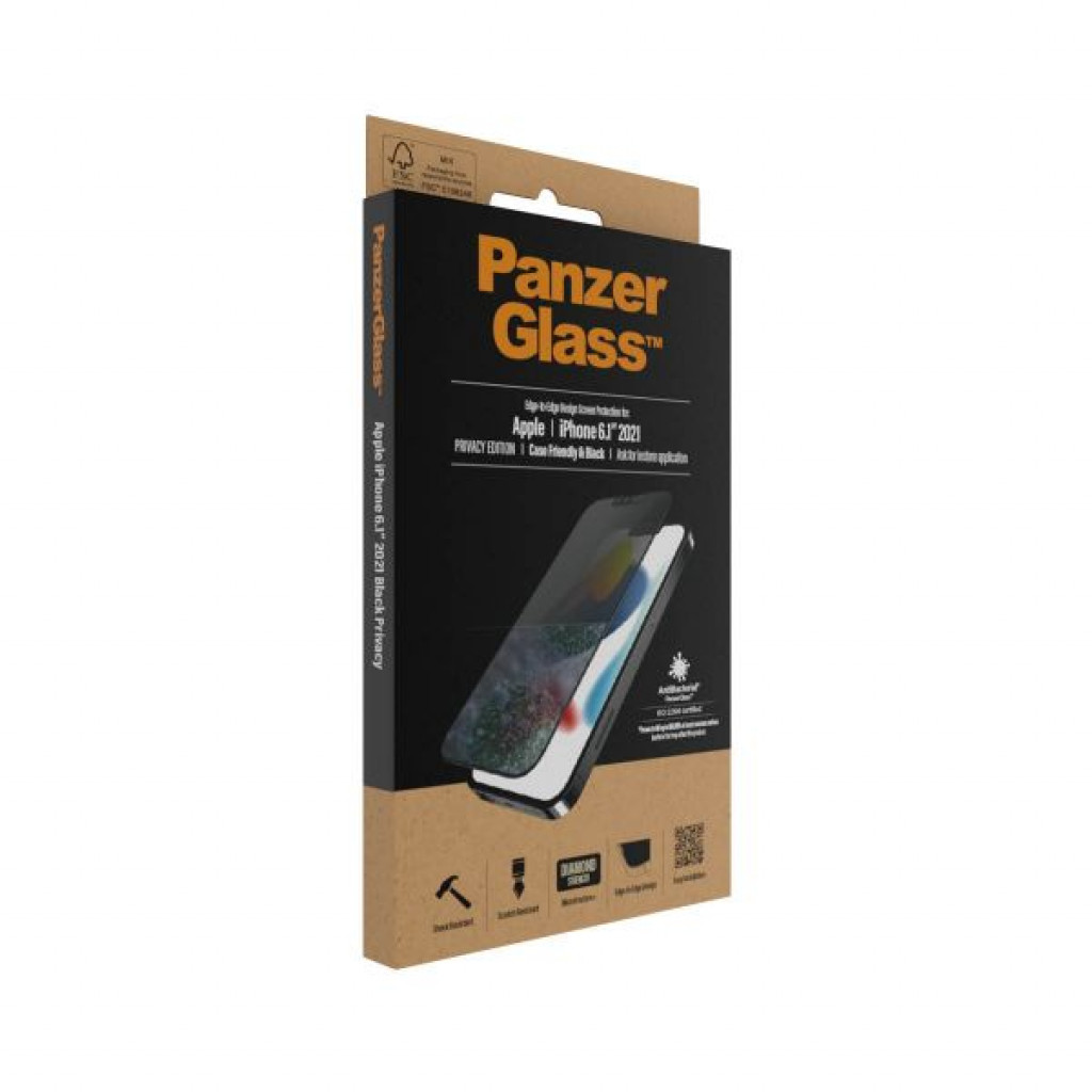 PanzerGlass PZ-PROP2745 Privacy Screen Protector For iPhone 13/13 Pro Black