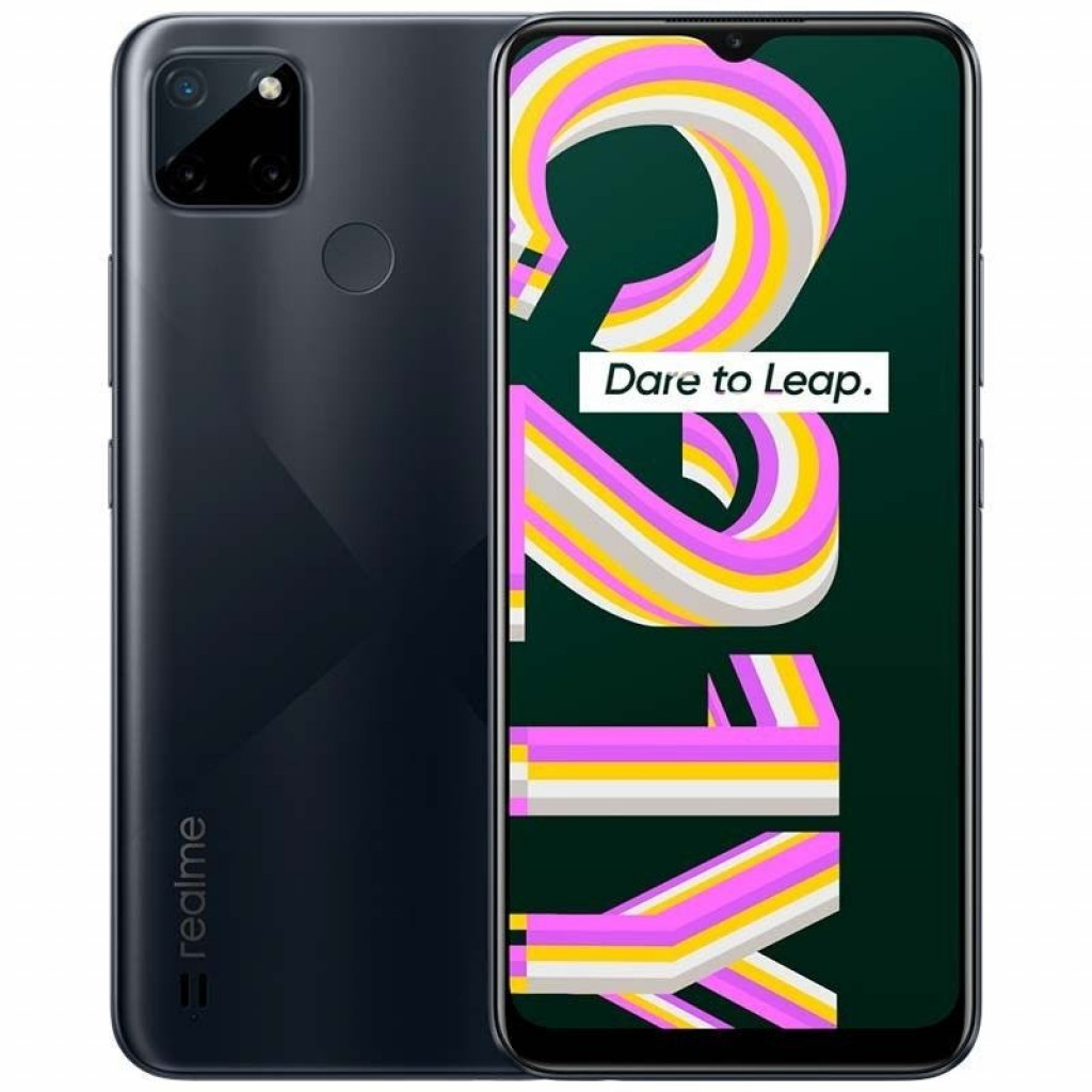Realme C21Y Dual SIM, 32GB, 3GB RAM, 4G LTE, Black (International Warranty)