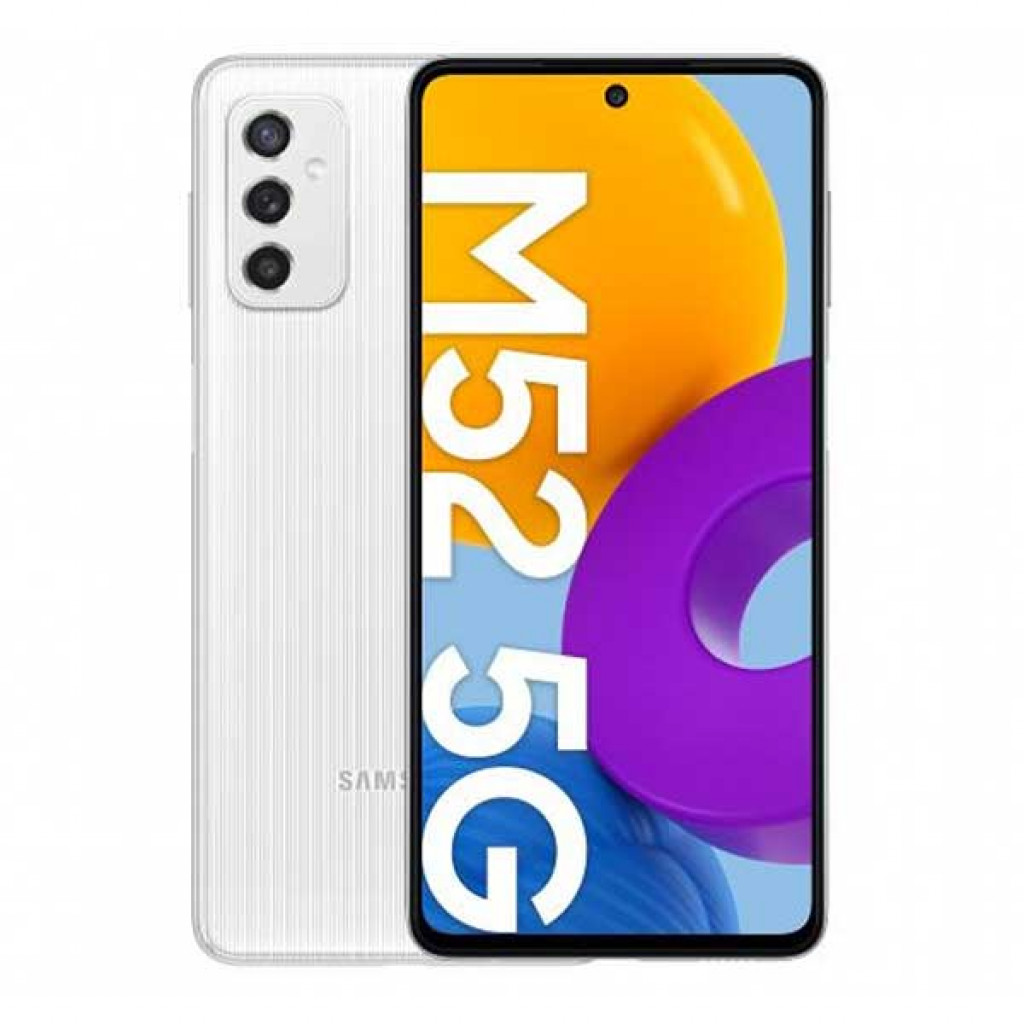 Samsung Galaxy M52 5G, 6.7 inch, 128GB, 8GB RAM, White