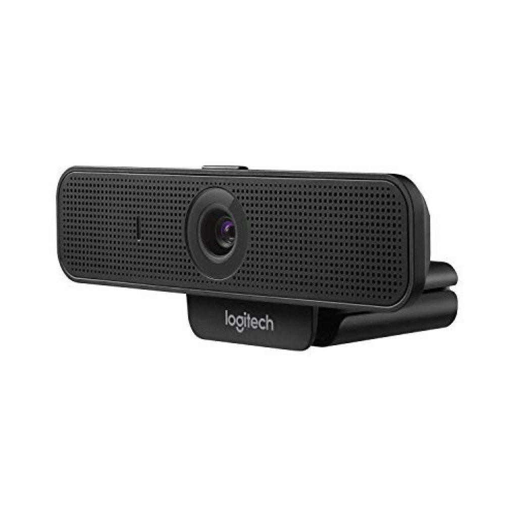 Logitech C925-E Business Webcam, HD 1080p/30fps Video Calling, Light Correction, Autofocus, Clear Audio, Privacy Shade, Works with Skype Business, WebEx, Lync, Cisco, PC/Mac/Laptop/Macbook - Black