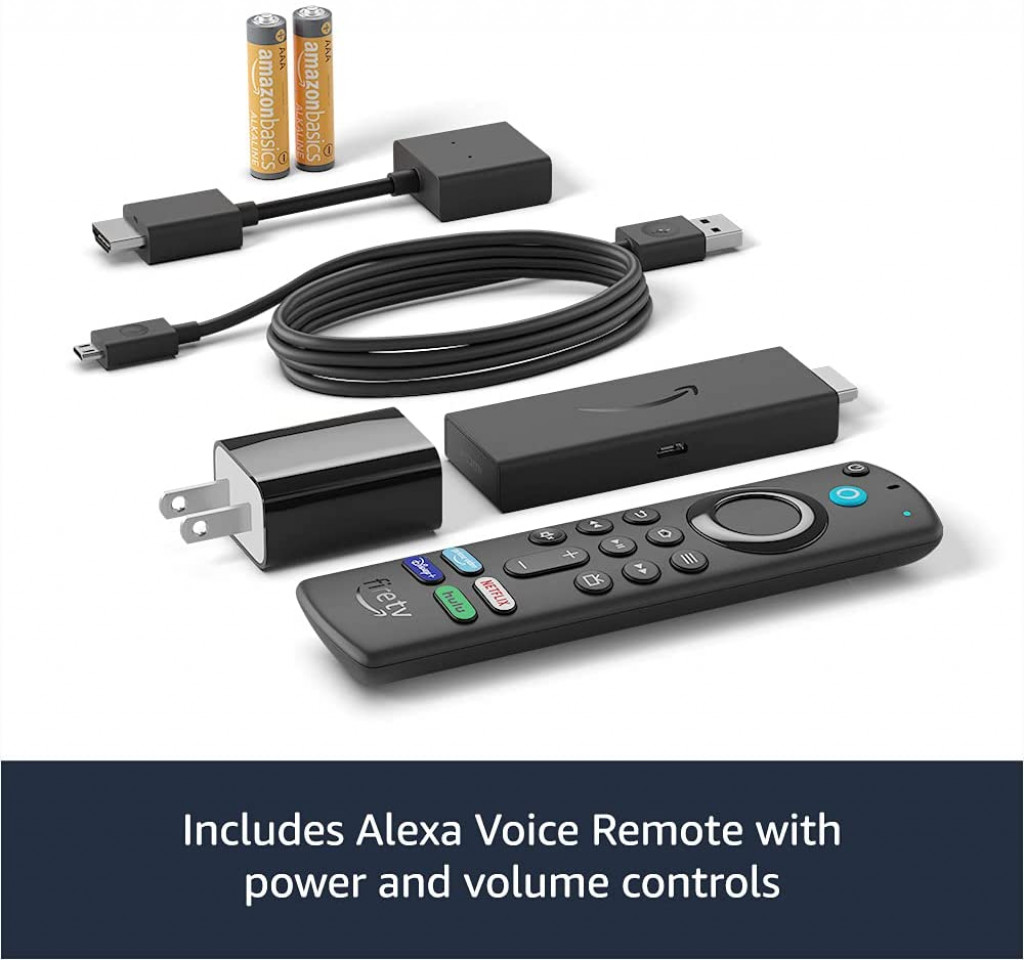 جهاز بث Fire TV Stick 4K مع أحدث جهاز تحكم عن بعد صوتي Alexa (يتضمن عناصر التحكم في التلفزيون) ، Dolby Vision جهاز بث Fire TV Stick 4K مع أحدث جهاز تحكم عن بعد صوتي Alexa (يتضمن عناصر التحكم في التلفزيون) ، Dolby Vision