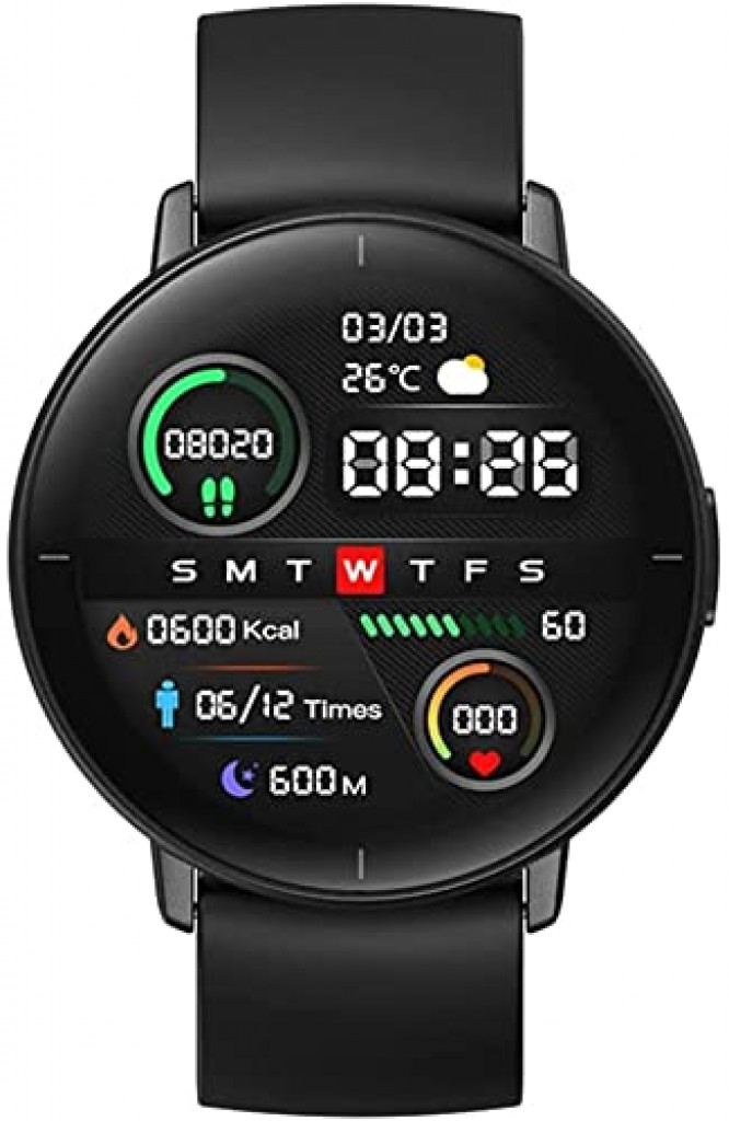 Mibro Lite Smartwatch 1.3in AMOLED Screen Support Multi-language Ultra-thin Body Smartwatch for Men  (International Warranty)