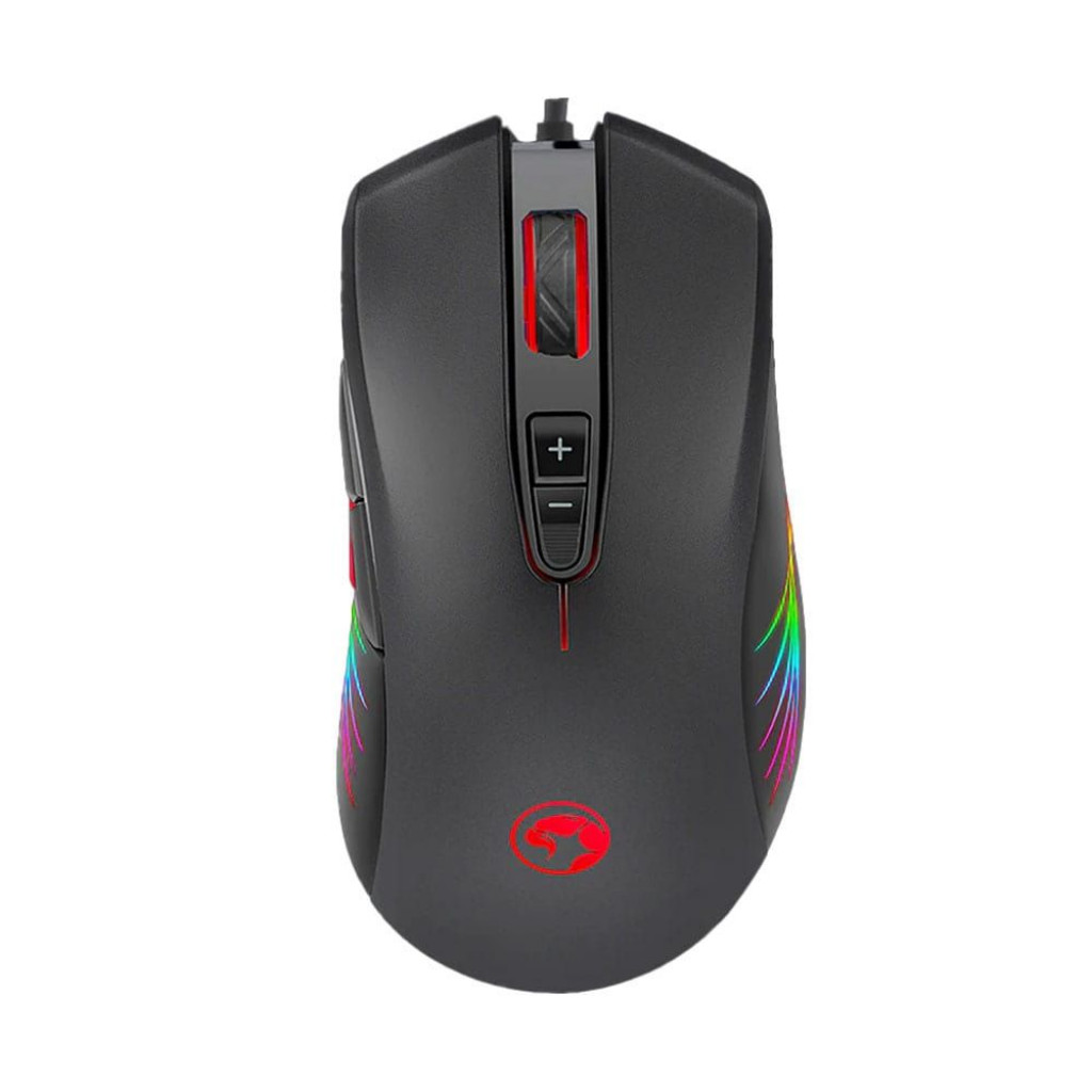 Marvo Gaming Mouse M519 With RGB Lighting 12000 DPI Optical Sensor With 7 Lighting Modes Up to1000Hz - Black Marvo Gaming Mouse M519 With RGB Lighting 12000 DPI Optical Sensor With 7 Lighting Modes Up to1000Hz - Black