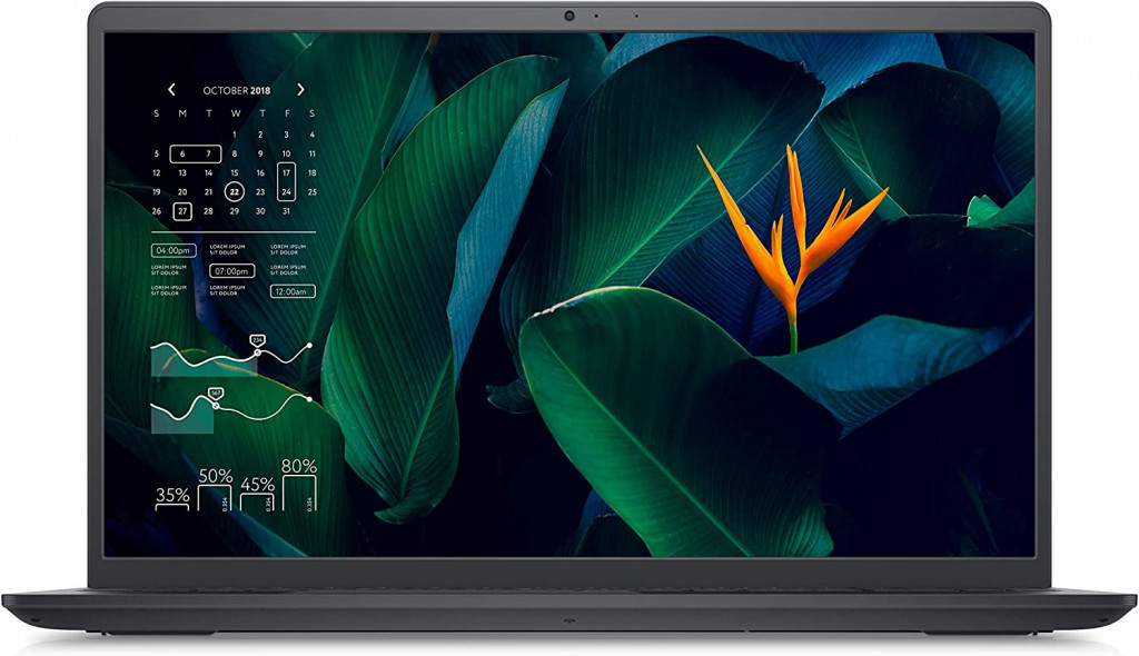 لاب توب ديل فوسترو 3515 بمعالج AMD Ryzen 7 3700U مع RAM 8 جيجابايت وهارد 512 جيجابايت SSD وVGA مدمج، AMD راديون RX فيجا 10- عرض 15.6 FHD- OS Obuntu- لون اسود كربوني