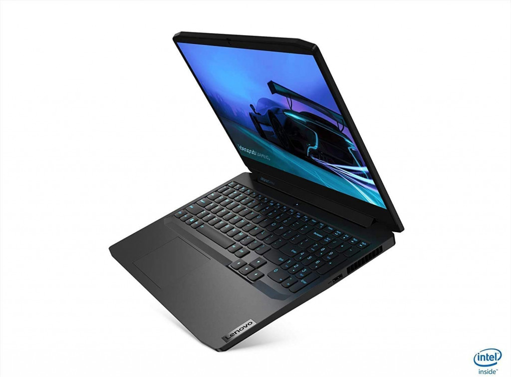 Lenovo IdeaPad Gaming 3 Laptop - Intel Core i5-10300H, 8GB RAM, 512GB SSD, NVIDIA GeForce GTX 1650 Ti 4GB GDDR6 Graphics, 15.6" FHD (1920x1080) IPS, Blue LED Backlit Keyboard, Dos - Onyx Black Lenovo IdeaPad Gaming 3 Laptop - Intel Core i5-10300H, 8GB RAM, 512GB SSD, NVIDIA GeForce GTX 1650 Ti 4GB GDDR6 Graphics, 15.6" FHD (1920x1080) IPS, Blue LED Backlit Keyboard, Dos - Onyx Black