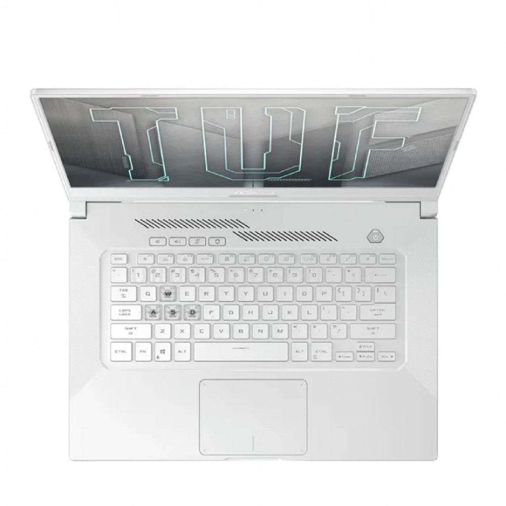 ASUS TUF Dash F15 Gaming FX517ZE-HN040W, Core i7-12650H, 16GB Ram, 512GB SSD, Nvidia GeForce RTX™ 3050 Ti 4GB GDDR6, 15.6 Inch-Moonlight White ASUS TUF Dash F15 Gaming FX517ZE-HN040W, Core i7-12650H, 16GB Ram, 512GB SSD, Nvidia GeForce RTX™ 3050 Ti 4GB GDDR6, 15.6 Inch-Moonlight White