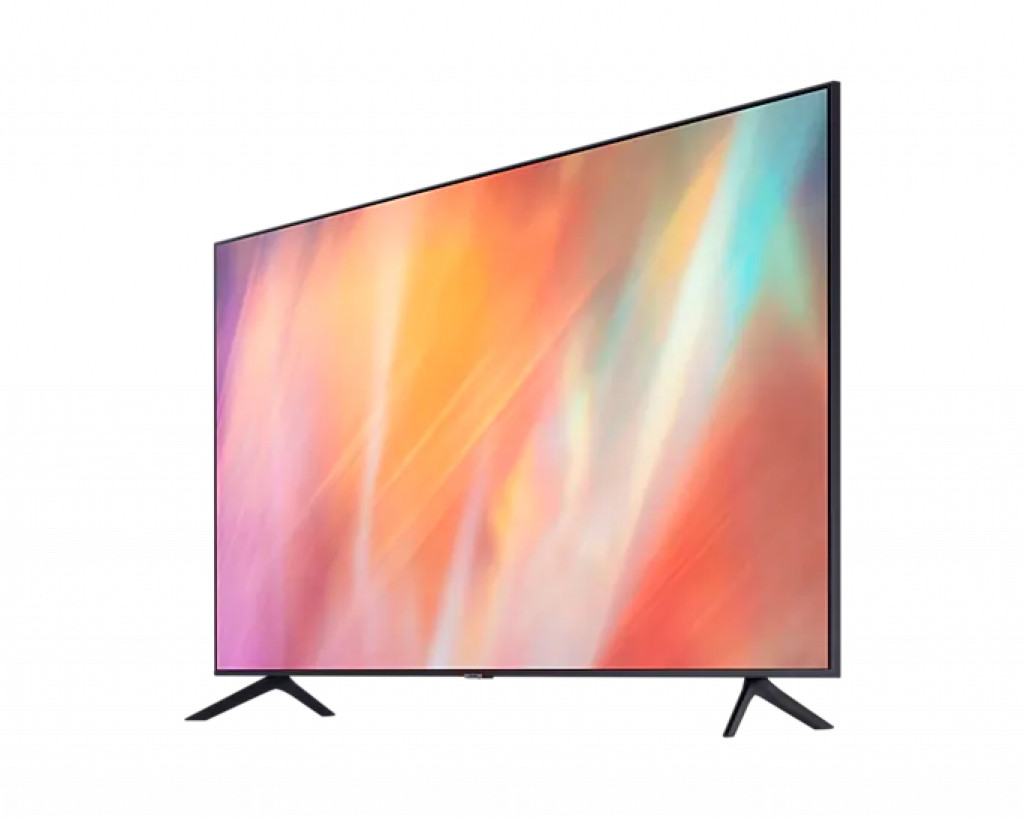 Samsung 43 Inch 4K UHD Smart LED TV with Built-in Receiver and Remote Control, Black - UA43AU7000UXEG Samsung 43 Inch 4K UHD Smart LED TV with Built-in Receiver and Remote Control, Black - UA43AU7000UXEG