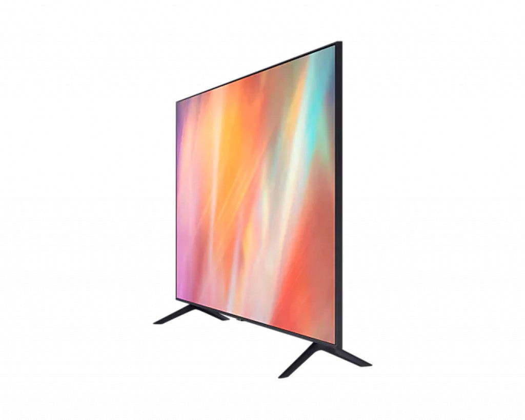 Samsung 43 Inch 4K UHD Smart LED TV with Built-in Receiver and Remote Control, Black - UA43AU7000UXEG Samsung 43 Inch 4K UHD Smart LED TV with Built-in Receiver and Remote Control, Black - UA43AU7000UXEG