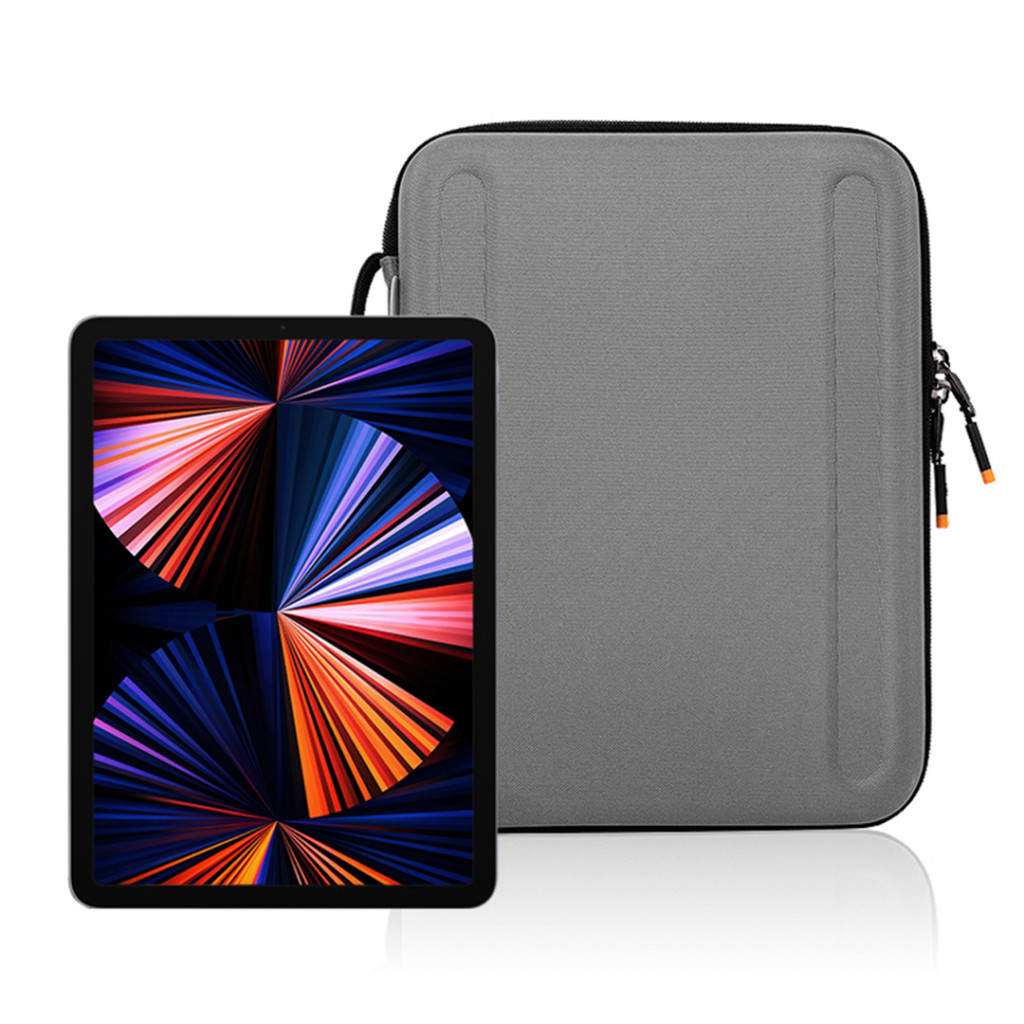 WIWU PARALLEL HARDSHELL BAG FOR IPAD 12.9" AND
 MACBOOK 13.3" - GREY