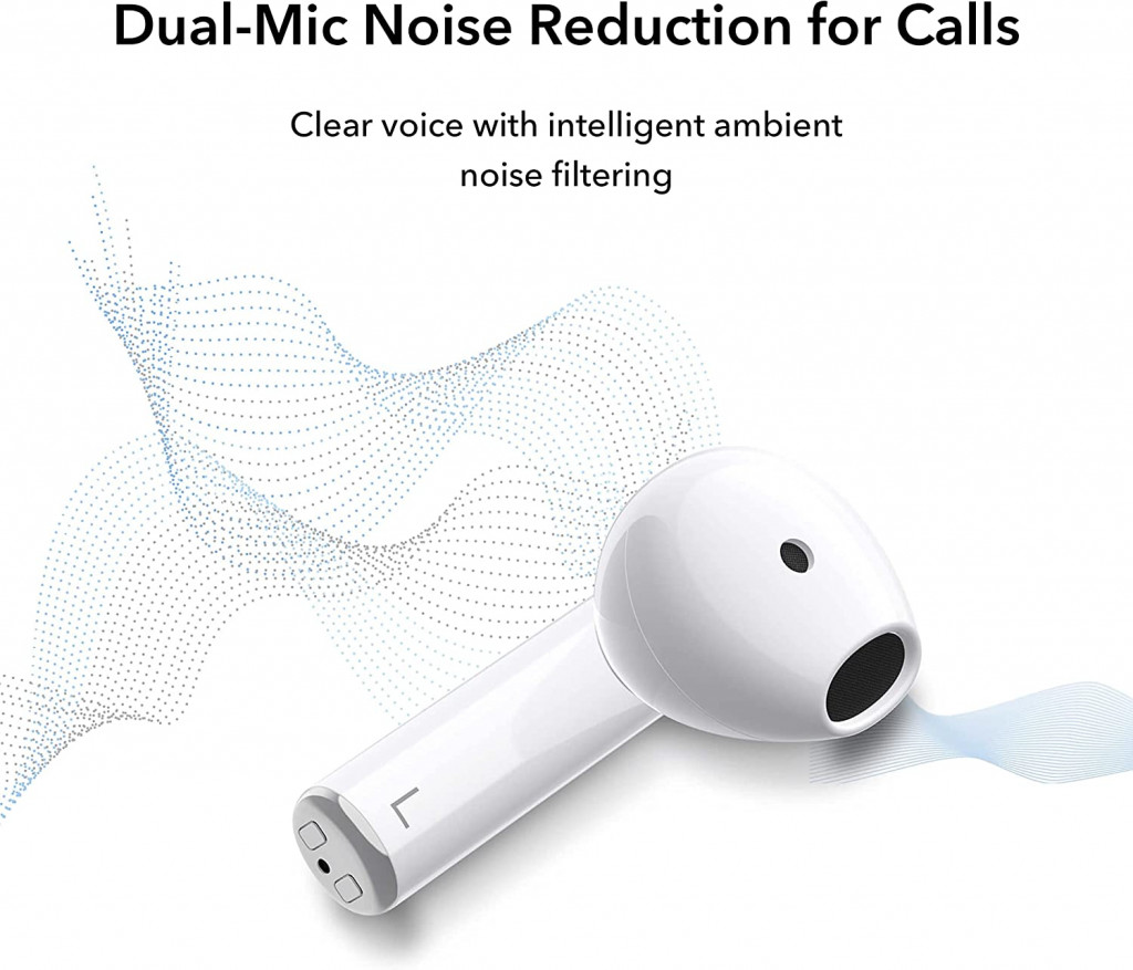 Honor Choice Earbuds X - Glacier White Honor Choice Earbuds X - Glacier White