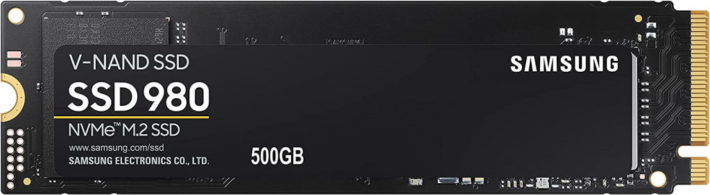Samsung 980 500GB NVMe PCIe M.2 SSD
