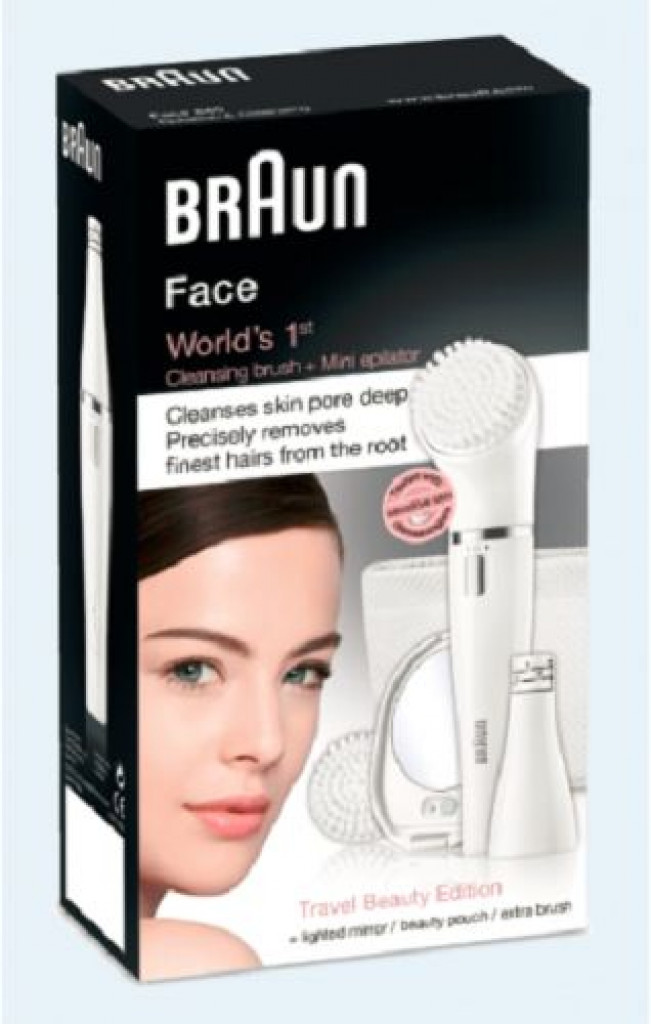Braun Face 840 Travel Beauty Edition Cleansing Brush - Face Epilator
