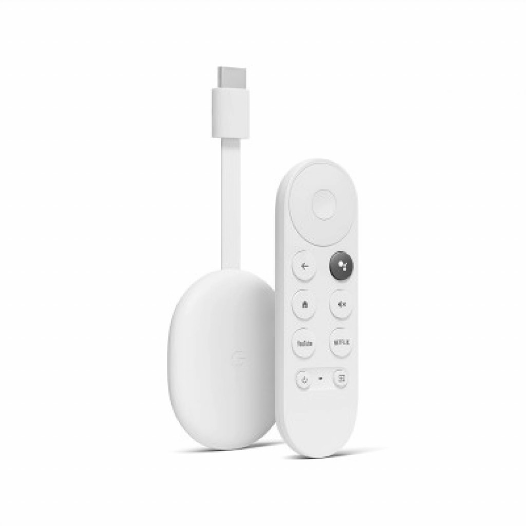 Chromecast with Google TV - 4K with remote white