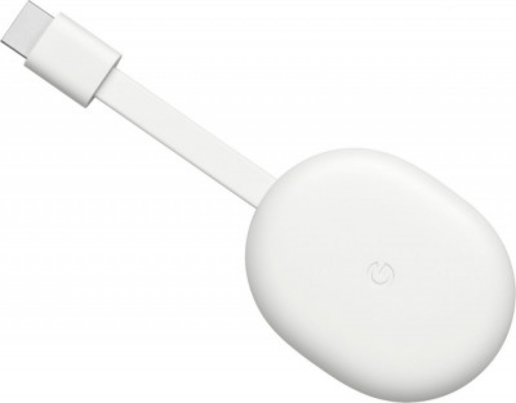Chromecast with Google TV - 4K with remote white