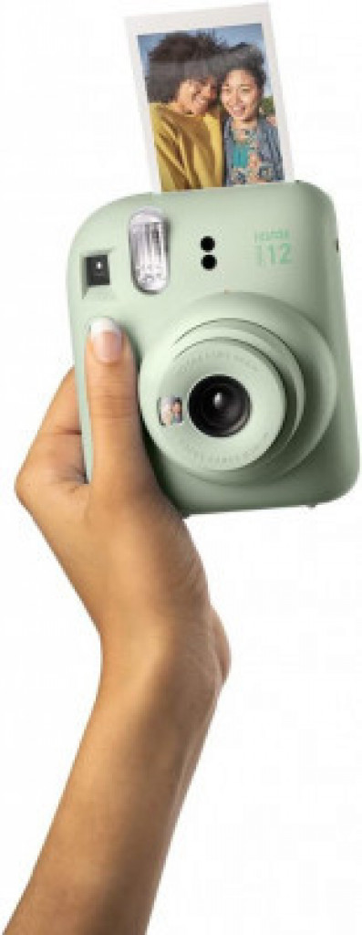 Fujifilm Instax Mini 12 Instant Camera + 1 Pack Film - Mint Green