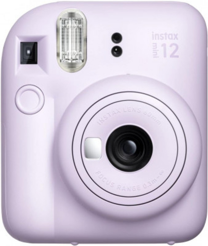 Fujifilm Instax Mini 12 Instant Camera + 1 Pack Film - Lilac Purple Fujifilm Instax Mini 12 Instant Camera + 1 Pack Film - Lilac Purple