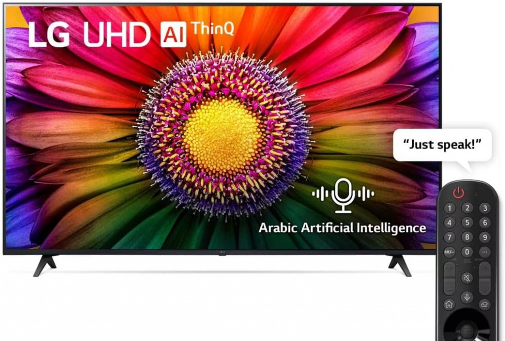 LG - UHD TV UR80 65'' Smart TV - ThinQ - Built in receiver - Real 4K Quantum - with Magic Remote - 65UR80006LJ