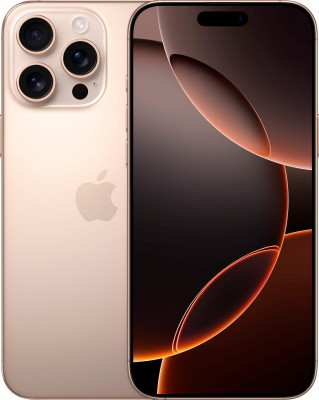 Apple - iPhone 16 Pro Max 256GB -  Desert Titanium