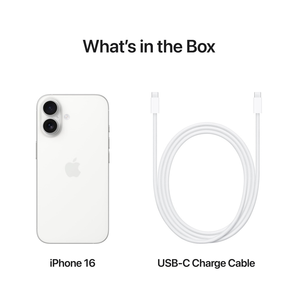 Apple - iPhone 16 - 512GB - 8GB Ram - White Apple - iPhone 16 - 512GB - 8GB Ram - White