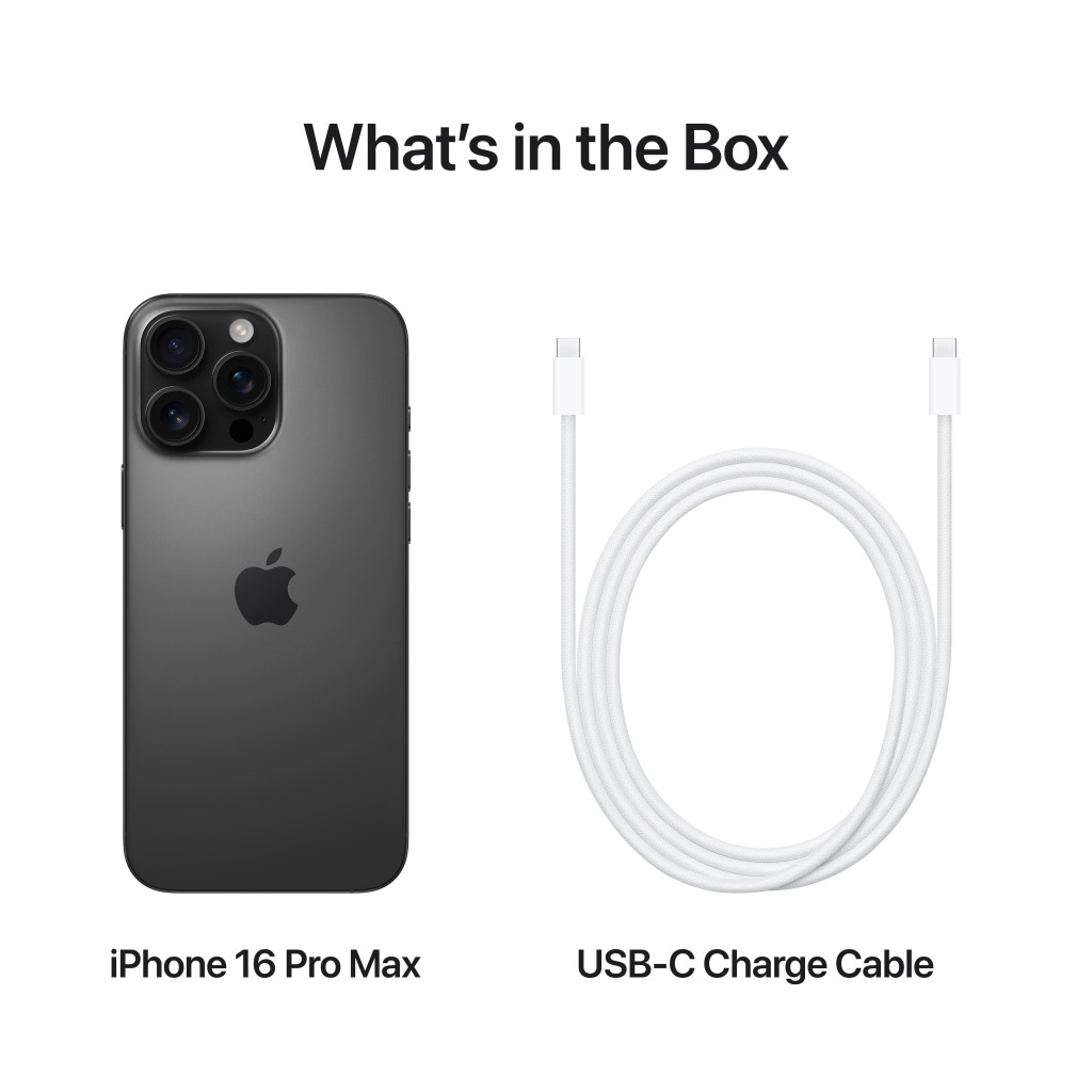 Apple - iPhone 16 Pro - 1 TB -  Black Titanium