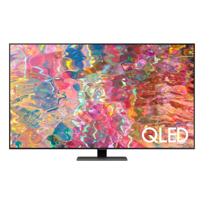 تلفزيون QLED سمارت سامسونج 55 بوصة، دقة 4k UHD، بريسيفر داخلي - 55Q80BA
