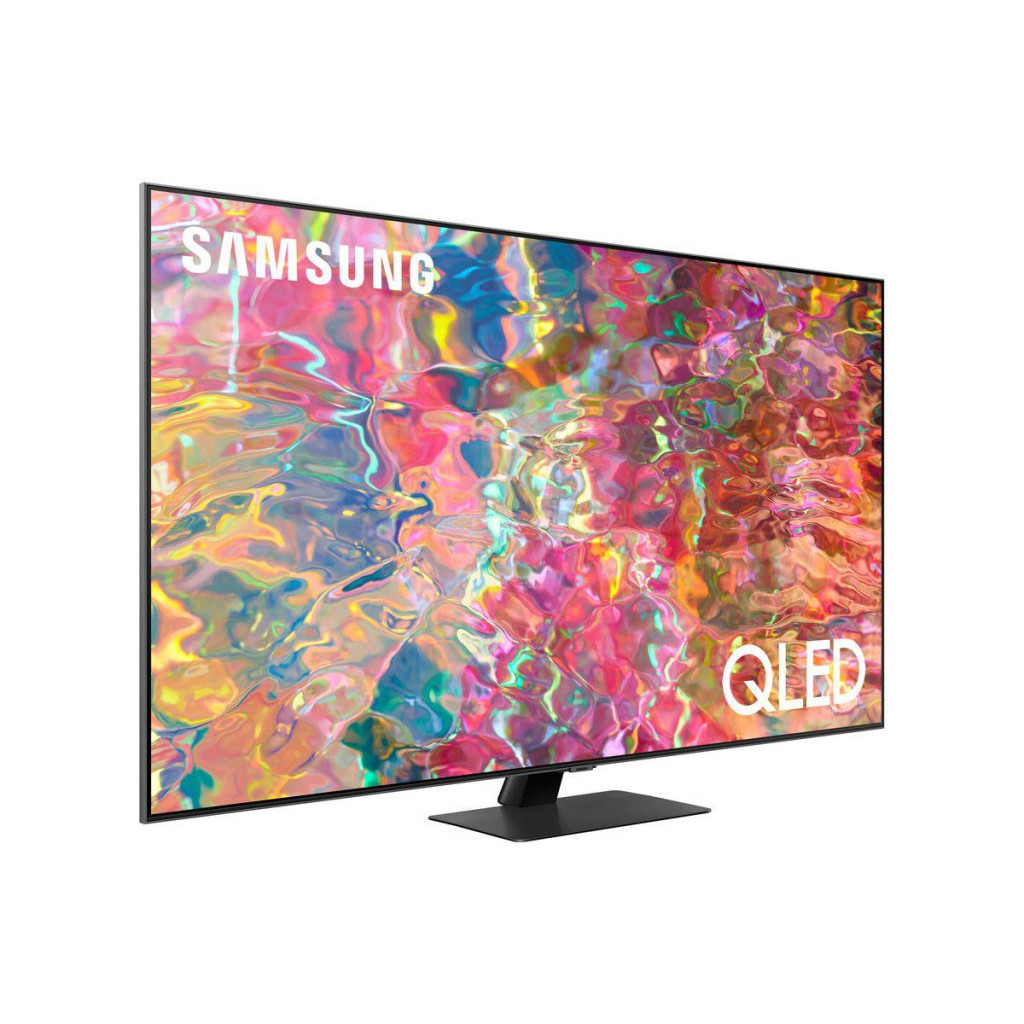 تلفزيون QLED سمارت سامسونج 55 بوصة، دقة 4k UHD، بريسيفر داخلي - 55Q80BA تلفزيون QLED سمارت سامسونج 55 بوصة، دقة 4k UHD، بريسيفر داخلي - 55Q80BA