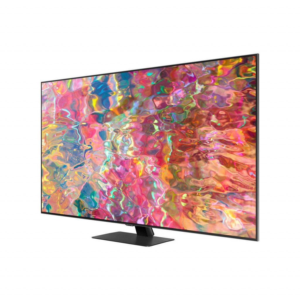 تلفزيون QLED سمارت سامسونج 55 بوصة، دقة 4k UHD، بريسيفر داخلي - 55Q80BA تلفزيون QLED سمارت سامسونج 55 بوصة، دقة 4k UHD، بريسيفر داخلي - 55Q80BA
