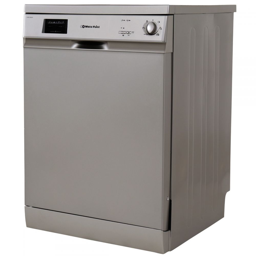 White Point Freestanding Dishwasher, 13 Persons, 6 Programs, Silver