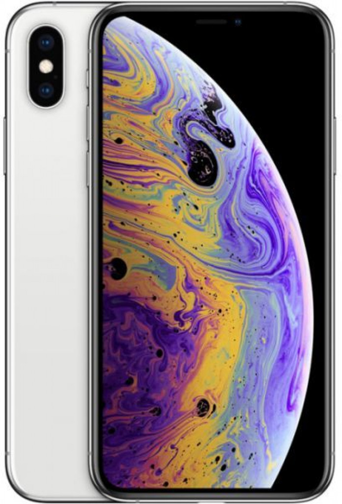 Apple Iphone XS Max - 64 GB, 4G LTE, Silver, 4 GB Ram, Single Sim & E-Sim - MT512AE/A Apple Iphone XS Max - 64 GB, 4G LTE, Silver, 4 GB Ram, Single Sim & E-Sim - MT512AE/A
