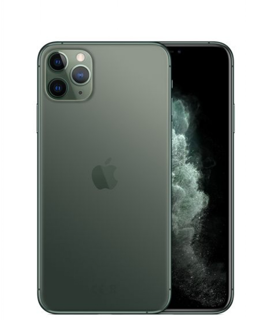 Apple iPhone 11 Pro Max - 256GB, 4GB RAM, 4G LTE, Midnight Green, Single SIM & E-SIM Apple iPhone 11 Pro Max - 256GB, 4GB RAM, 4G LTE, Midnight Green, Single SIM & E-SIM