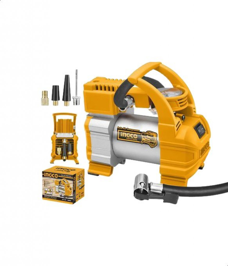 Ingco AAC1408 Auto Air Compressor - 12 Volt