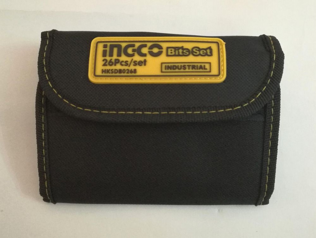 inGCO screwdriver set 26 pcs bits and hand ratchet with case to save set