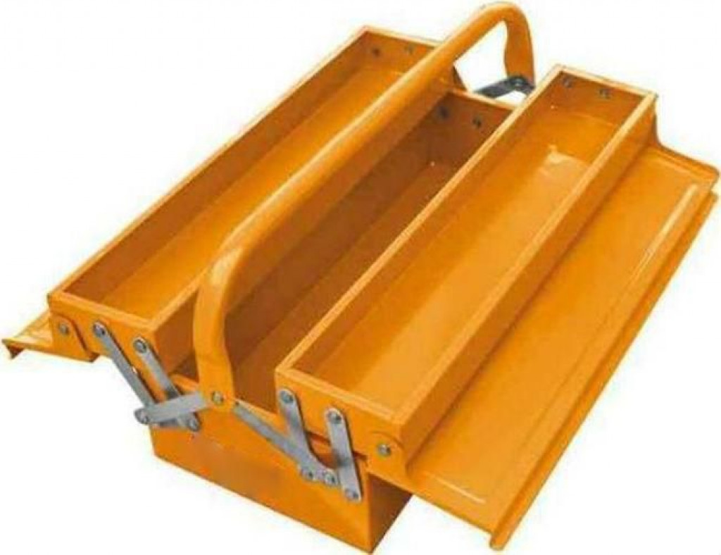 INGCO HTB04 Steel Tool Box Yellow