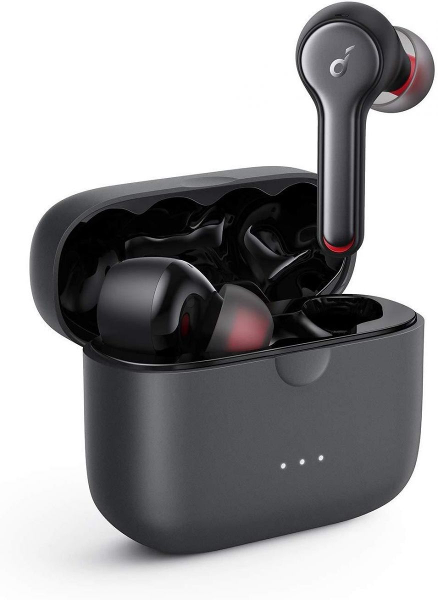 Anker SoundCore Liberty Air 2 Bluetooth Earphones Waterproof 4 Microphones With Uplink Noise Cancellation Wireless Charging-Black Anker SoundCore Liberty Air 2 Bluetooth Earphones Waterproof 4 Microphones With Uplink Noise Cancellation Wireless Charging-Black