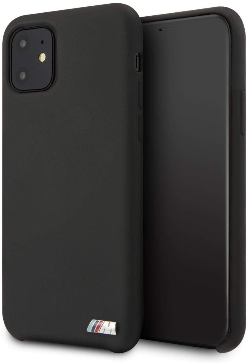 BMW M Hard Case Silicone For iPhone 11 - Black BMW M Hard Case Silicone For iPhone 11 - Black