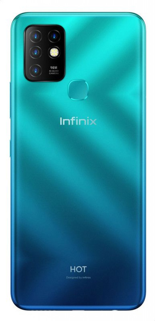 Infinix HOT 10 Dual SIM Mobile - 6.78 Inches, 128 GB, 4 GB RAM, 4G - Ocean Wave Infinix HOT 10 Dual SIM Mobile - 6.78 Inches, 128 GB, 4 GB RAM, 4G - Ocean Wave