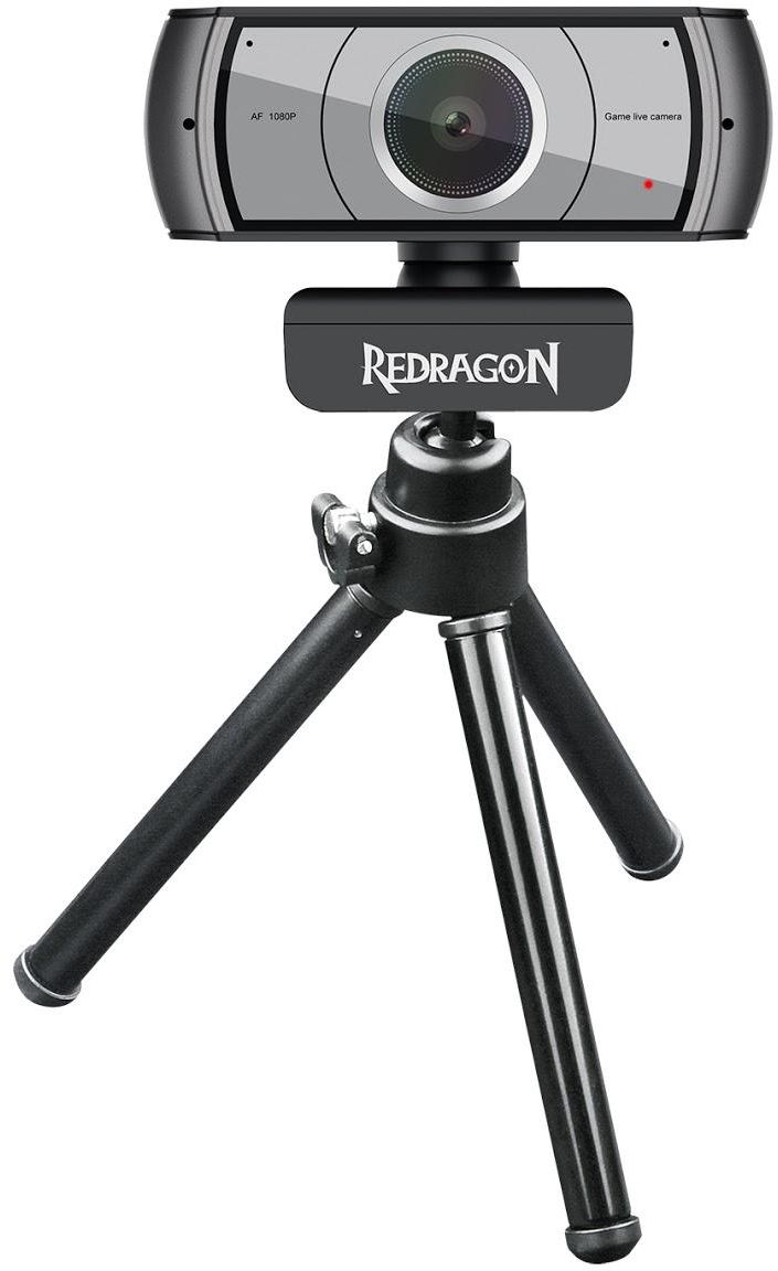 Redragon GW900 APEX (1080P-30FPS) Auto Focus Webcam Built-in