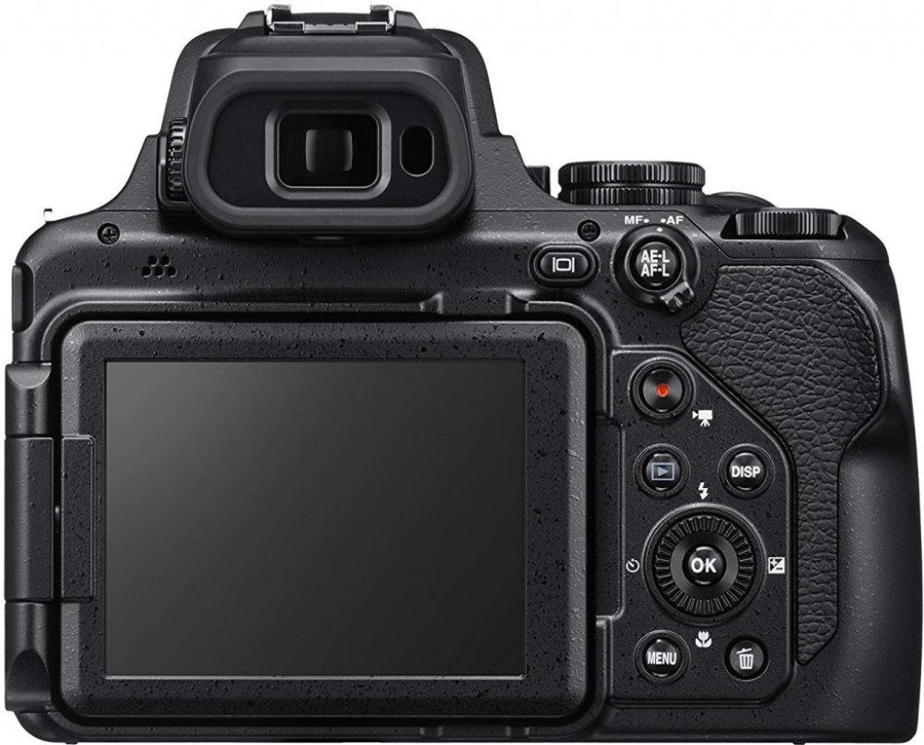 Nikon P1000 16MP 125 x Optical Zoom Point and Shoot Camera Black