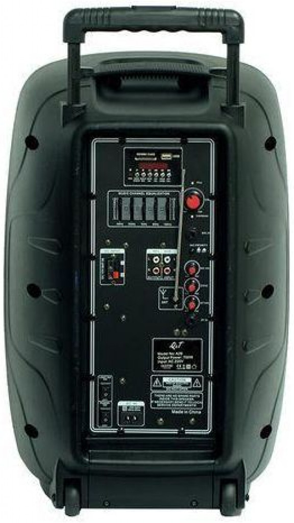 iQ&T A28 Loud Speaker 700 Watt Wirless Mic BT USB Guiter Input
