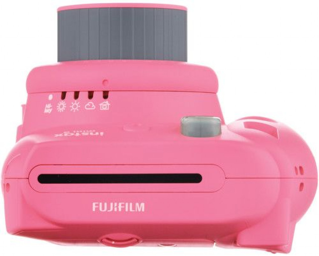 Fujifilm Instax mini 9 Instant Film Camera, Flamingo Pink With 1 Pack of Fujifilm Mini Film 10 Sheets