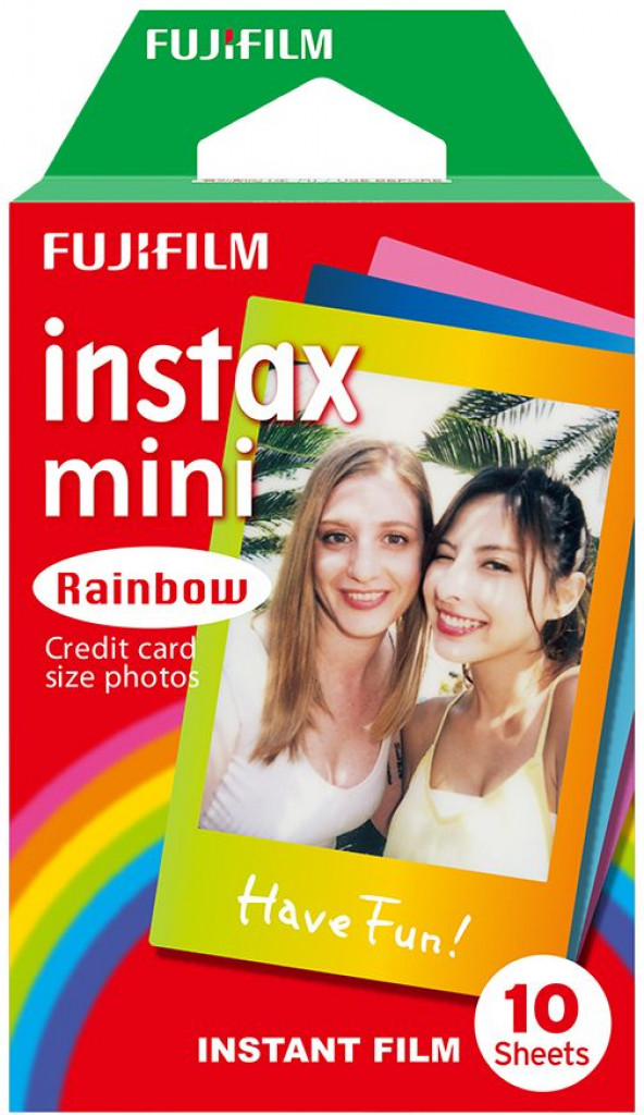 Fujifilm Instax 10 Sheets Colorful Rainbow Film Photo Paper for Fujifilm Instax Mini 8/9 Fujifilm Instax 10 Sheets Colorful Rainbow Film Photo Paper for Fujifilm Instax Mini 8/9