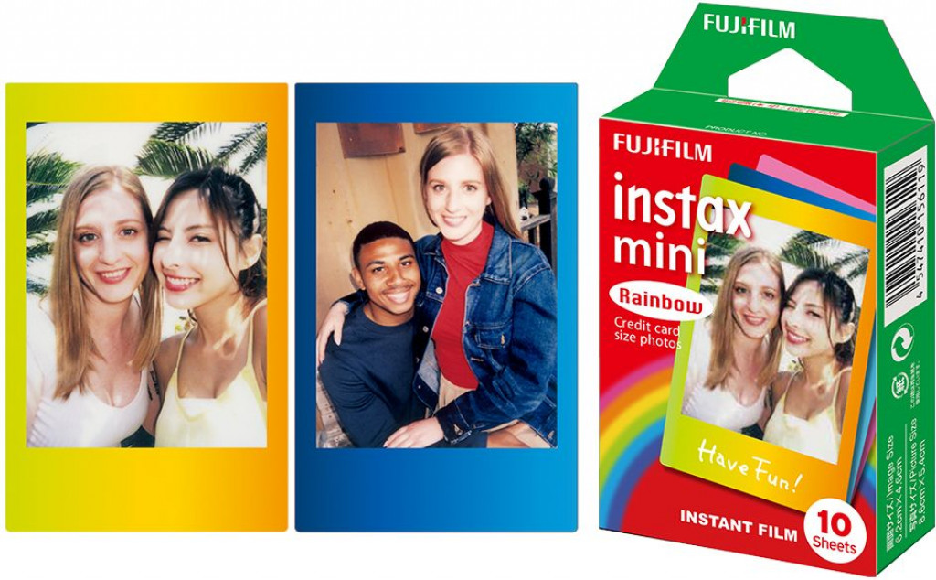 Fujifilm Instax 10 Sheets Colorful Rainbow Film Photo Paper for Fujifilm Instax Mini 8/9 Fujifilm Instax 10 Sheets Colorful Rainbow Film Photo Paper for Fujifilm Instax Mini 8/9