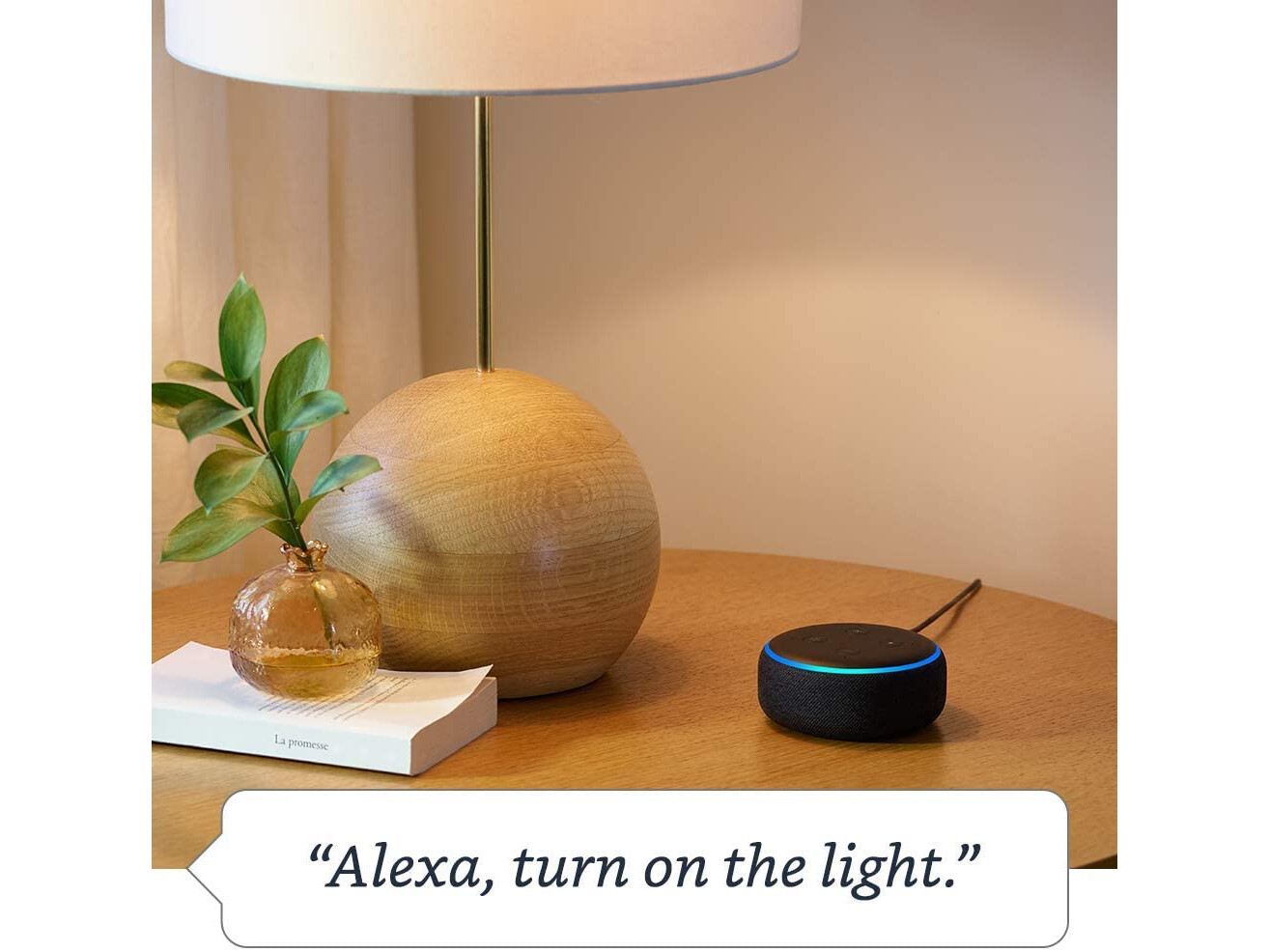 Amazon Echo Dot (3rd Gen) Smart speaker with Alexa - Sandstone Fabric Amazon Echo Dot (3rd Gen) Smart speaker with Alexa - Sandstone Fabric