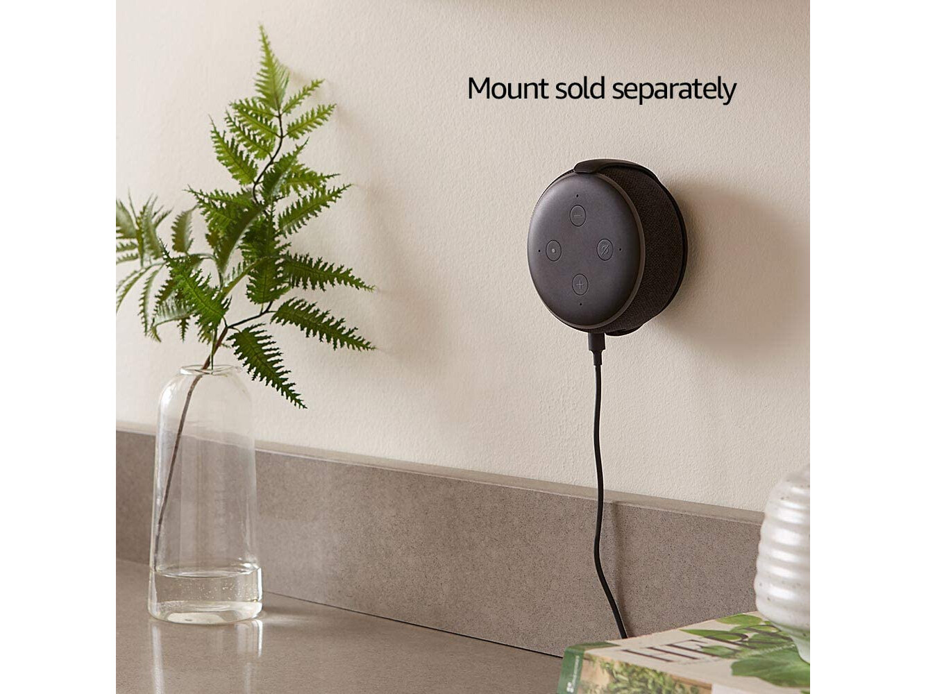 Amazon Echo Dot (3rd Gen) Smart speaker with Alexa - Sandstone Fabric Amazon Echo Dot (3rd Gen) Smart speaker with Alexa - Sandstone Fabric