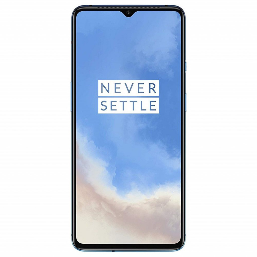Oneplus 7T Dual SIM - 128GB, 8GB RAM, 4G LTE, Glacier Blue