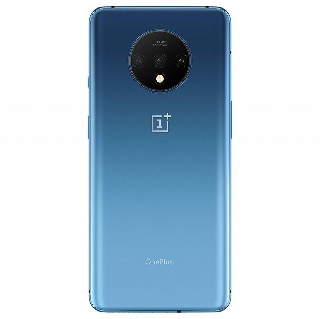 Oneplus 7T Dual SIM - 128GB, 8GB RAM, 4G LTE, Glacier Blue