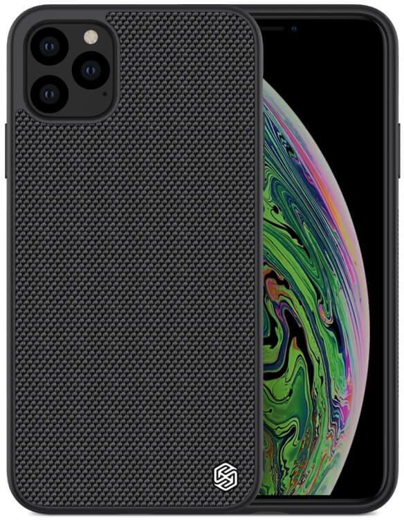 Nillkin Textured Nylon Fiber Case Cover For Apple Iphone 11 Pro, Black Nillkin Textured Nylon Fiber Case Cover For Apple Iphone 11 Pro, Black
